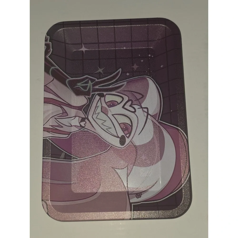 Fizzarolli Small Metal Rolling Tray 7x5 Helluva Boss Utility Tin Fizz *MISTAKE*